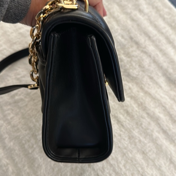 Black quilted evening bag, never used! - Picture 6 of 9